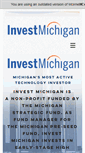Mobile Screenshot of investmichigan.org
